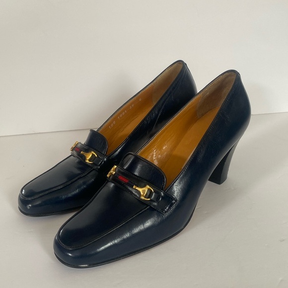 Gucci Women’s mid-heel pump with Horsebit size 39 B - Picture 1 of 16